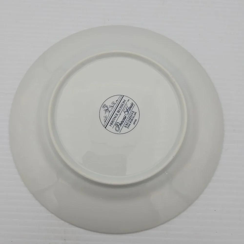 Princess House Heritage Blossom 7.5 In Salad Dessert Plate Porcelain Japan